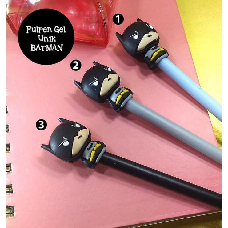 

Pulpen Gel Batman Real Picture Murah
