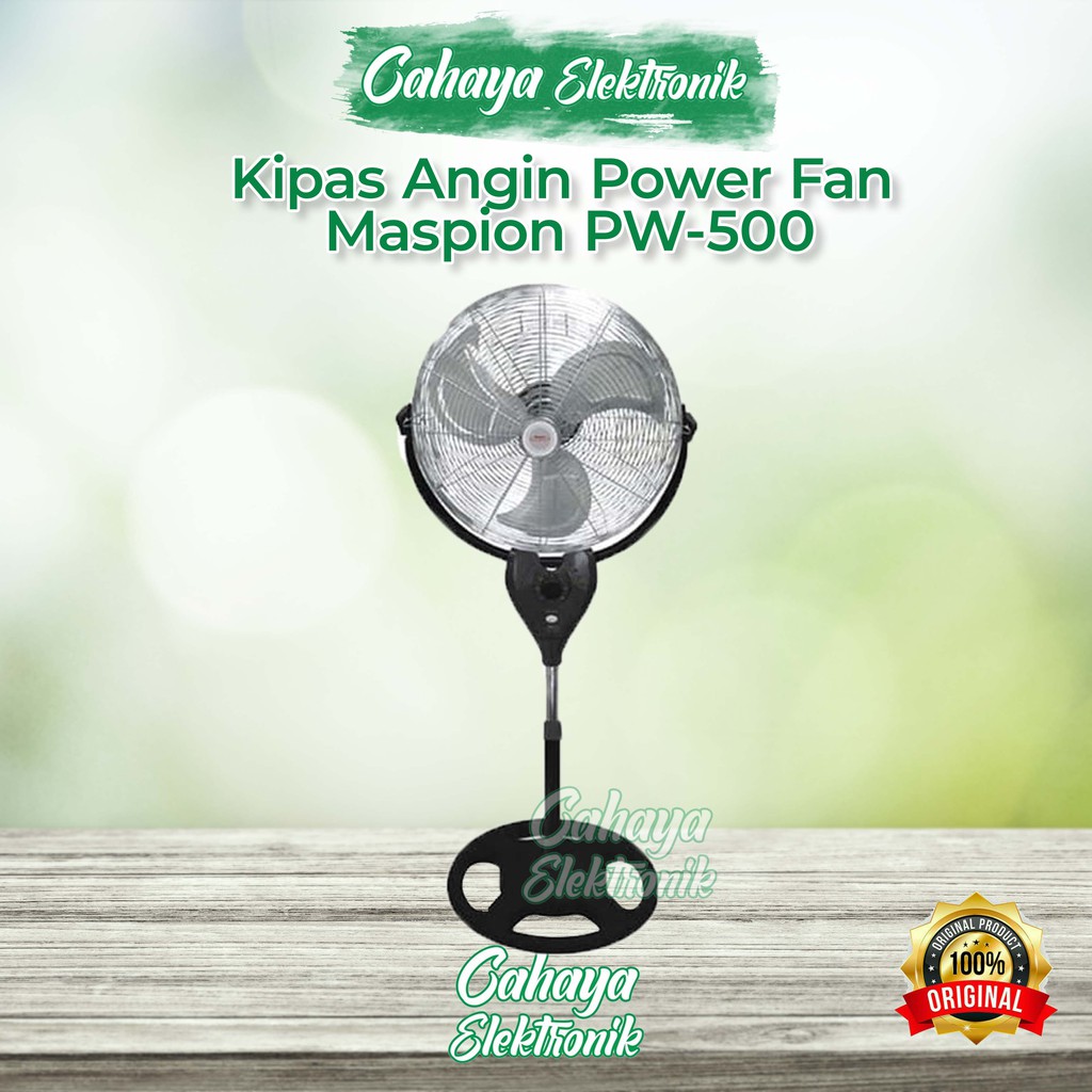 KIPAS ANGIN POWER MASPION PW 500 ORIGINAL