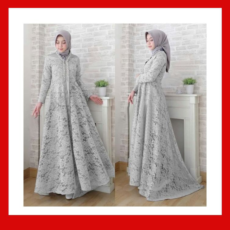 Maxi Maxi Dian Pelangi Abu Terbaru