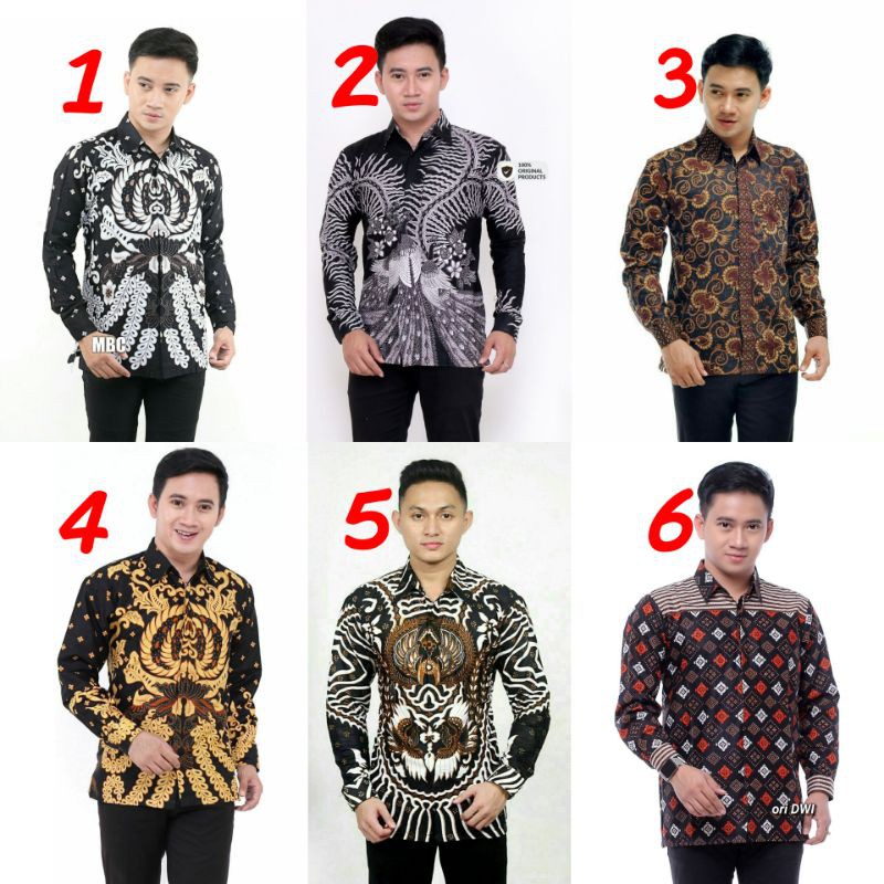 KEMEJA BATIK PRIA TERBARU ORI BATIK PEKALONGAN | Shopee ...