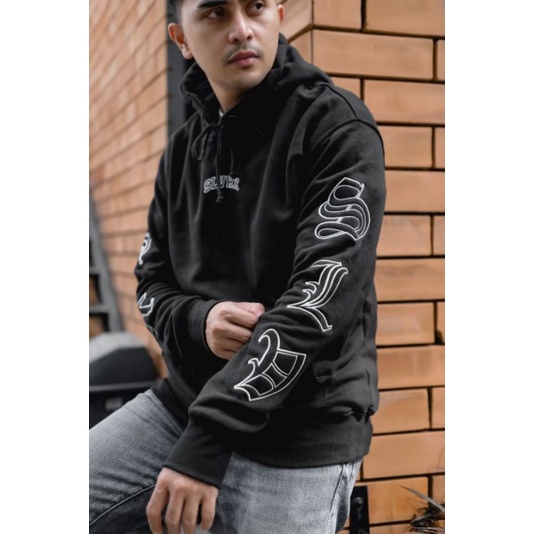 SWEATER HOODIE BORDIR ORIGINAL SALVIO HEXIA