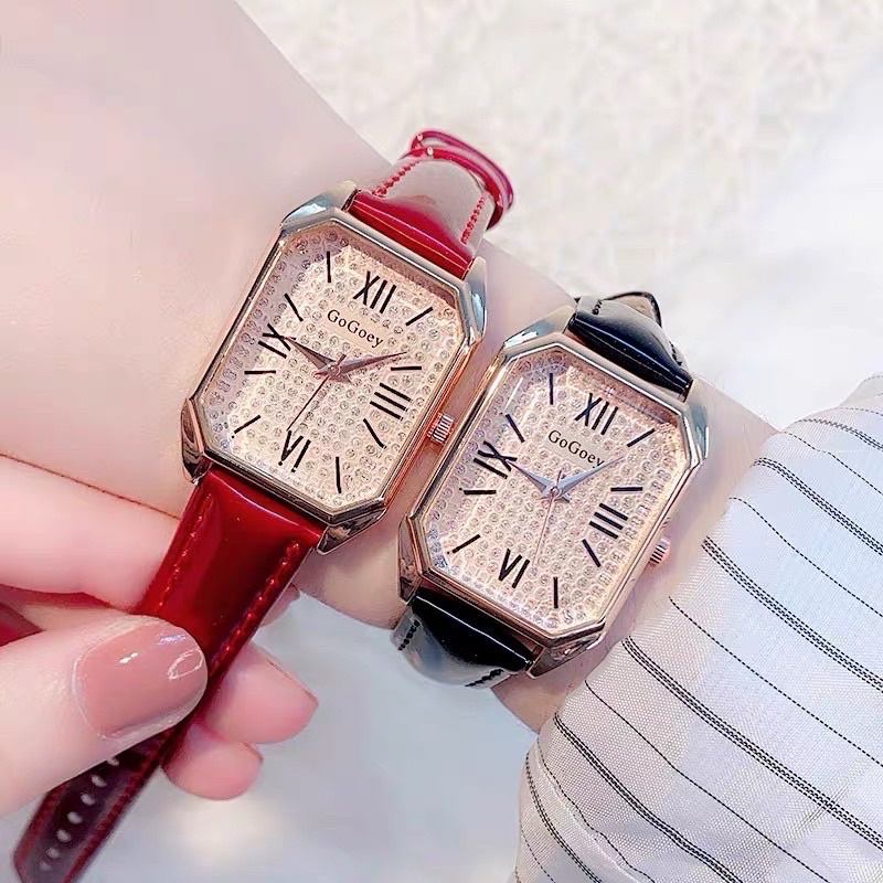 Jam Tangan Vintage Wanita 008 Analog Gaya Retro Korea Trend 2022 Watch Ulzzang