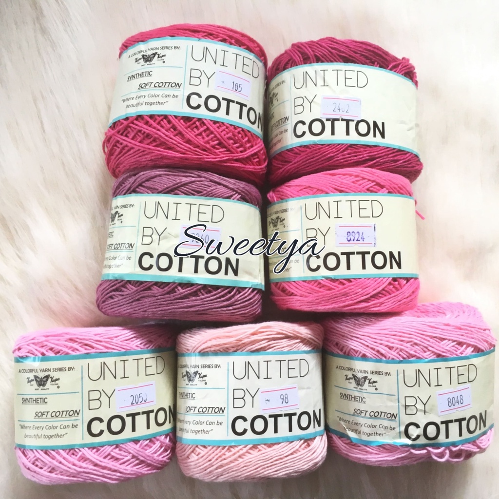 Benang Rajut Soft Cotton United