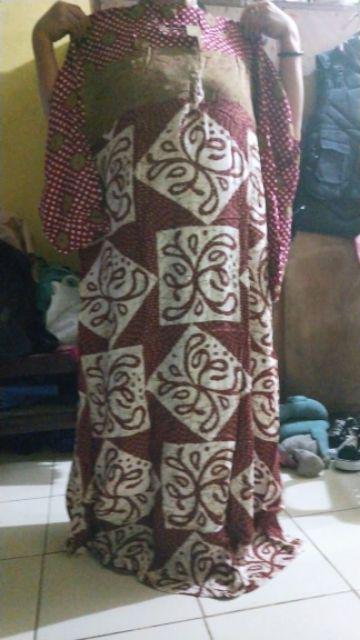 Daster | Gamis Batik Super Jumbo Sanea