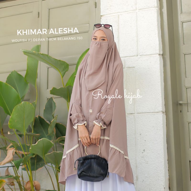 ALESHA KHIMAR  KHIMAR WOLFISH KHIMAR WOLFISH CADAR TALII