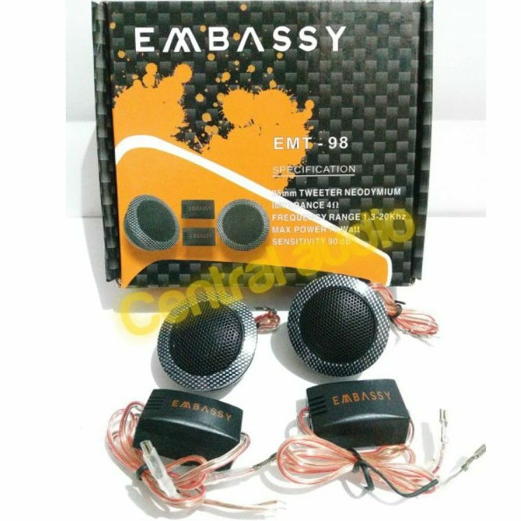 TWEETER EMBASSY EMT-98 CARBONLOOK