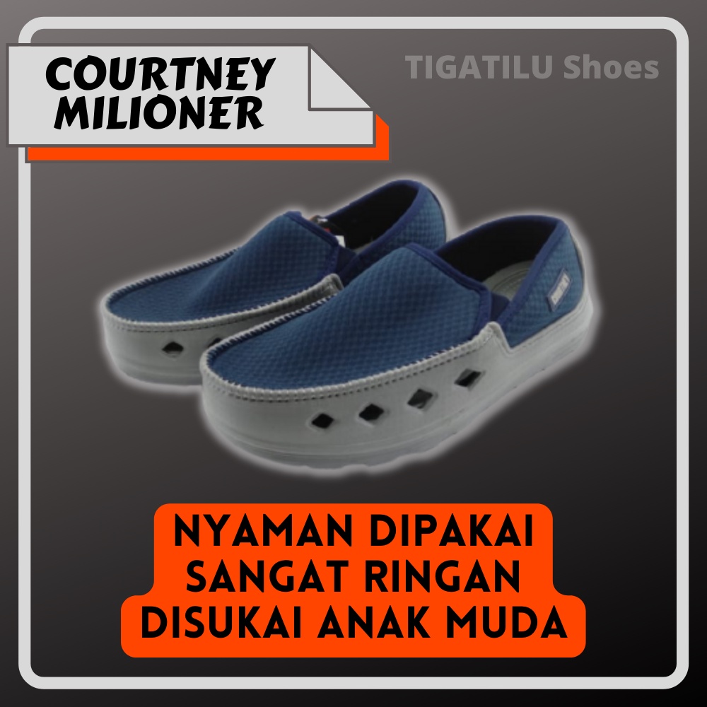 Sepatu Slip On Pria Casual Ardiles Courtney Original Polos / Sepatu Santai Pria Original / Sepatu Ca