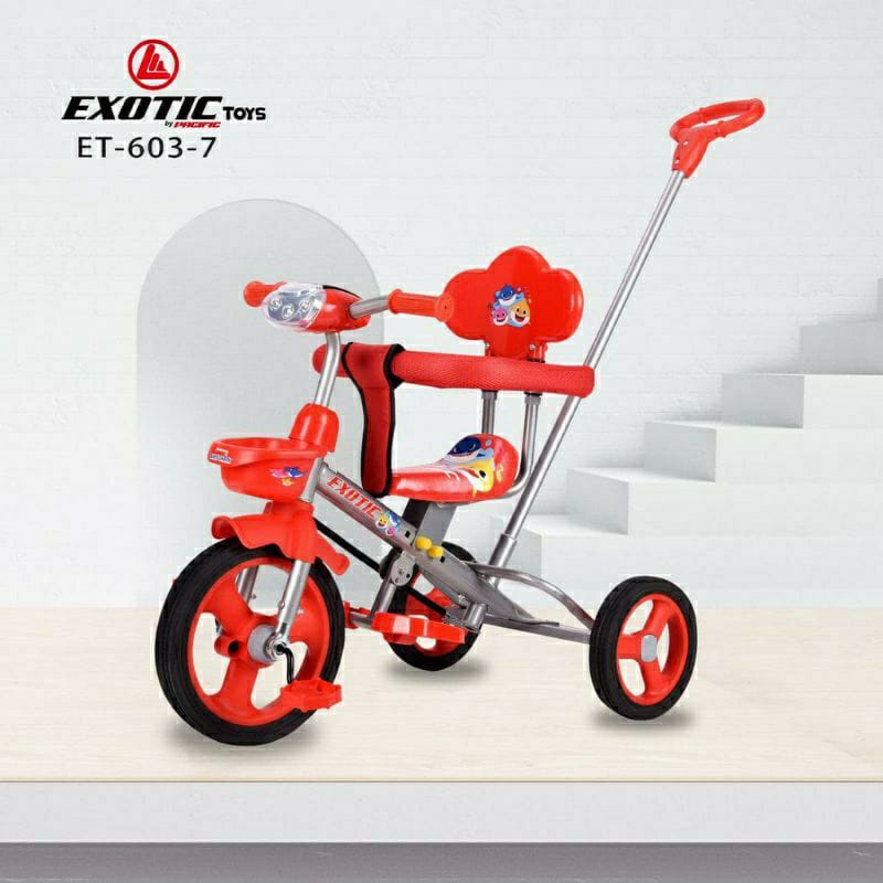 Exotic Tricycle ET-603-7 / Sepeda Roda Tiga Dilengkapi Dengan Musik