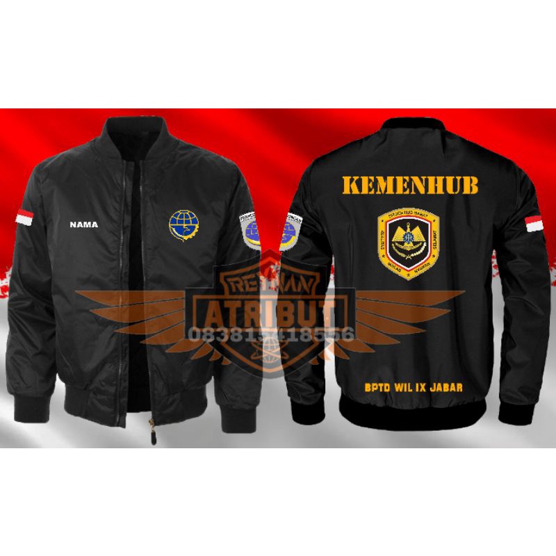Jaket Bomber KEMENHUB