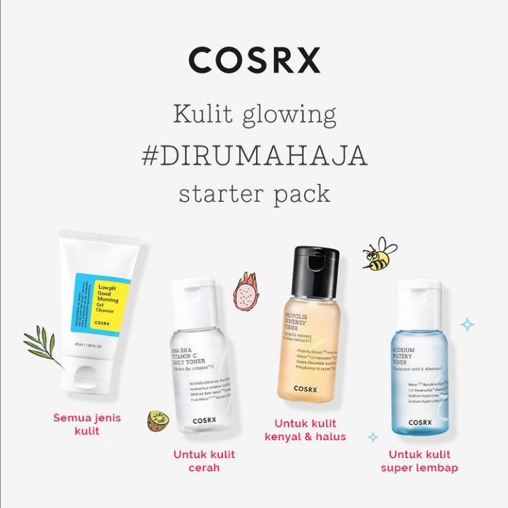 ⭐BAGUS⭐ COSRX TONER / ESSENCE / CLEANSER | Salicylic AHA BHA Galactomyces Vit C Whitehead Low Ph