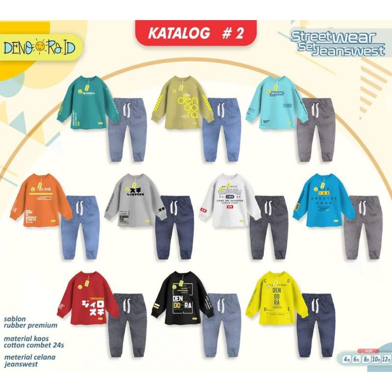 Sweet wear set jeanswest by Denora.id