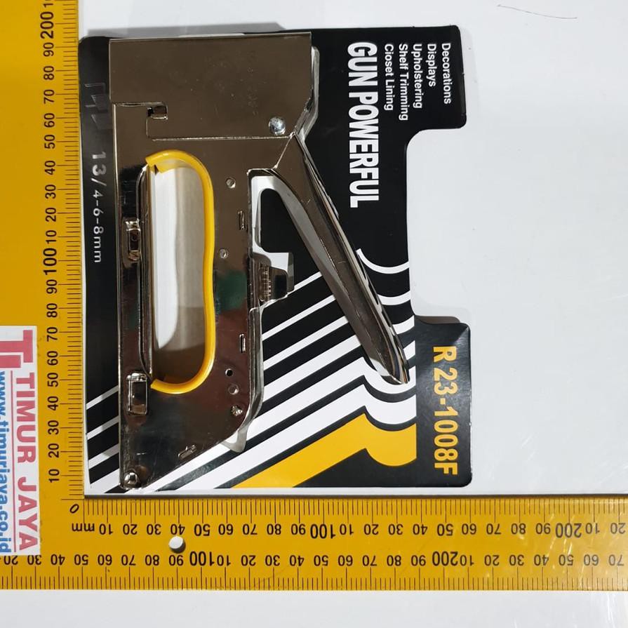 

TERLARIS Staple Staples Steples Gun Tembak Kenmaster Gun Tacker 4 6 8mm [V7O0]