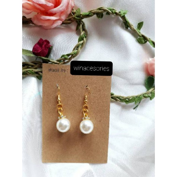 Anting gantung, Anting simple mahkota