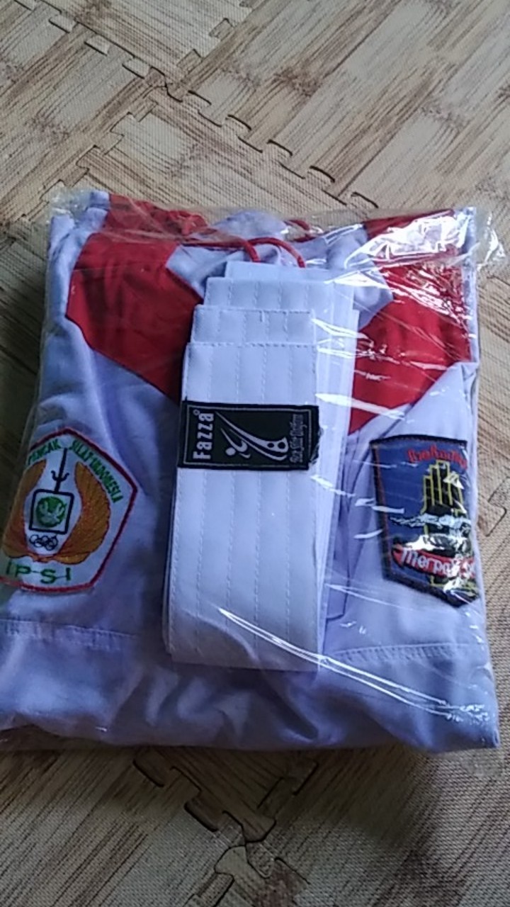 Baju Silat Seragam  Pencak Silat Merpati  Putih  Pemula 