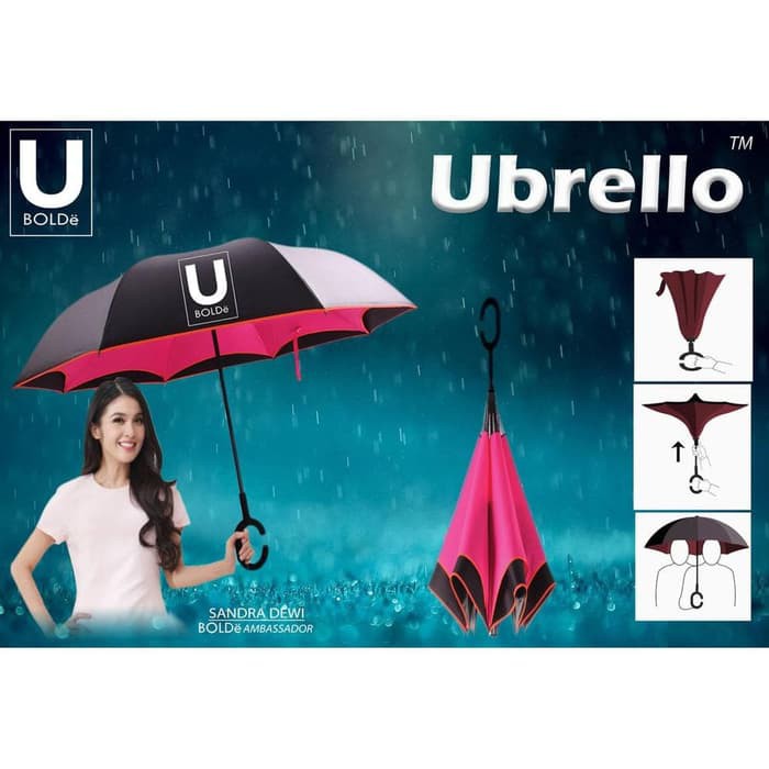 BOLDe Ubrello Inverter Umbrella Solid Payung Modern