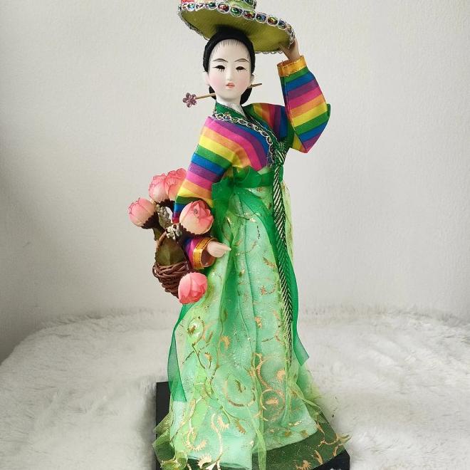 Boneka China/Cina/Jepang/Oshin/Geisha/Korea/Pajangan Lemari Kaca/Kado