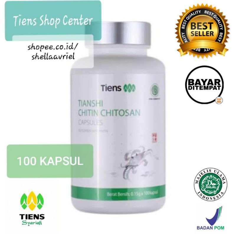 (BISA COD) PENGHILANG BENJOLAN AMPUH CHITIN CHITOSAN ORIGINAL 100% TIENS