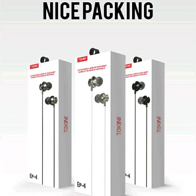 TEKINI EP-4 High Fidelity Subwoofer Earphone