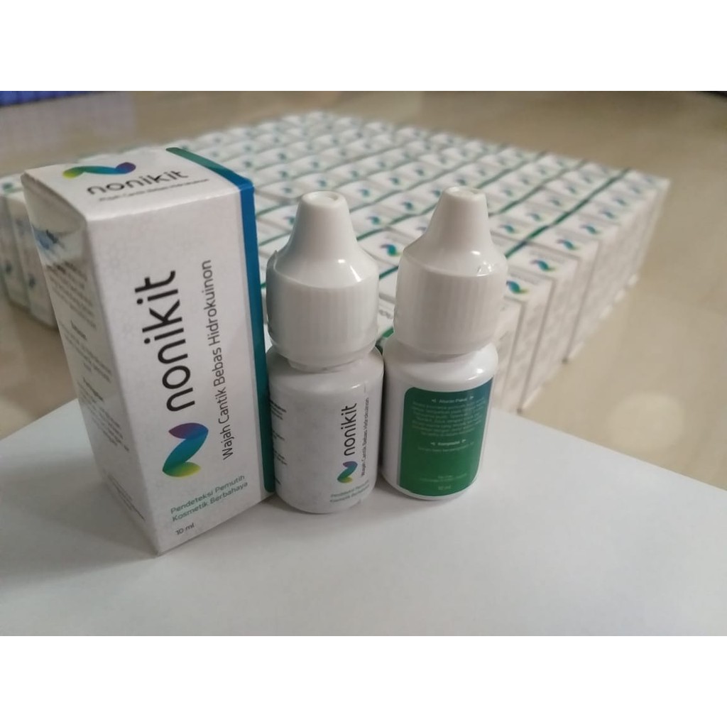 Nonikit (Tes Kit Hidrokuinon) pada kosmetik krim pemutih