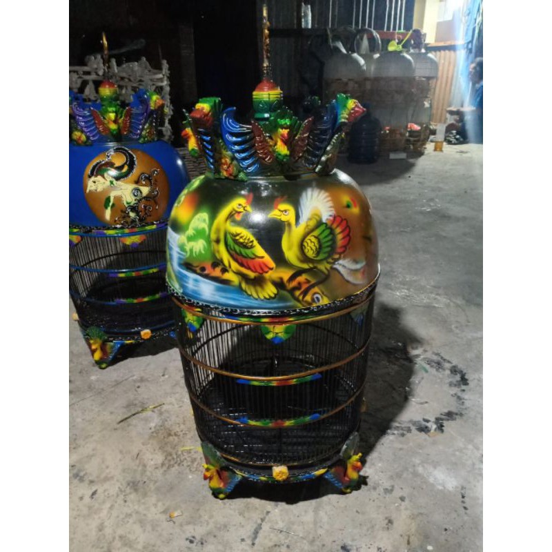 sangkar mahkota perkutut