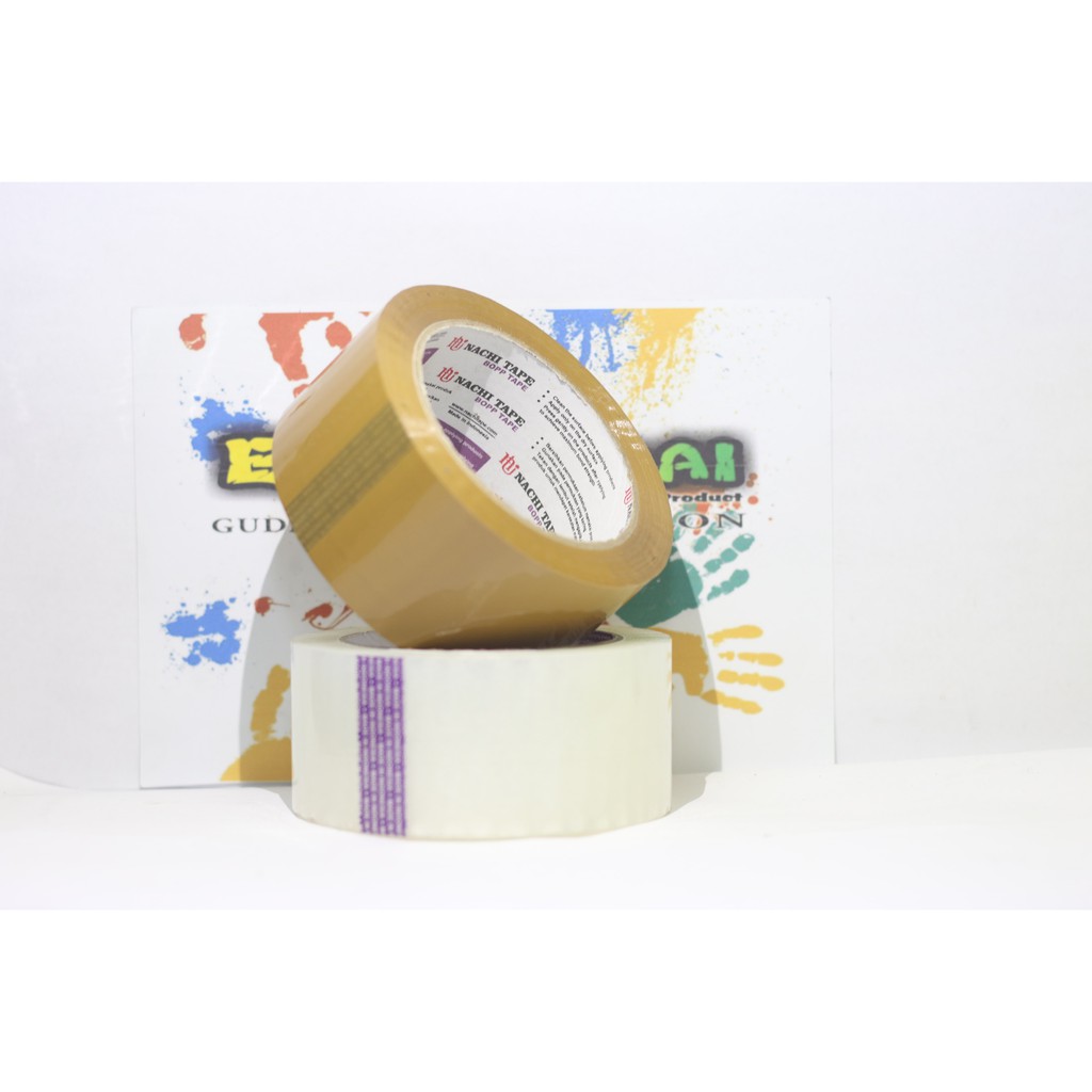 LAKBAN bening / coklat NACHI TAPE