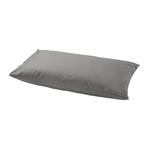 ULLVIDE Sarung bantal abu-abu / biru tua / putih