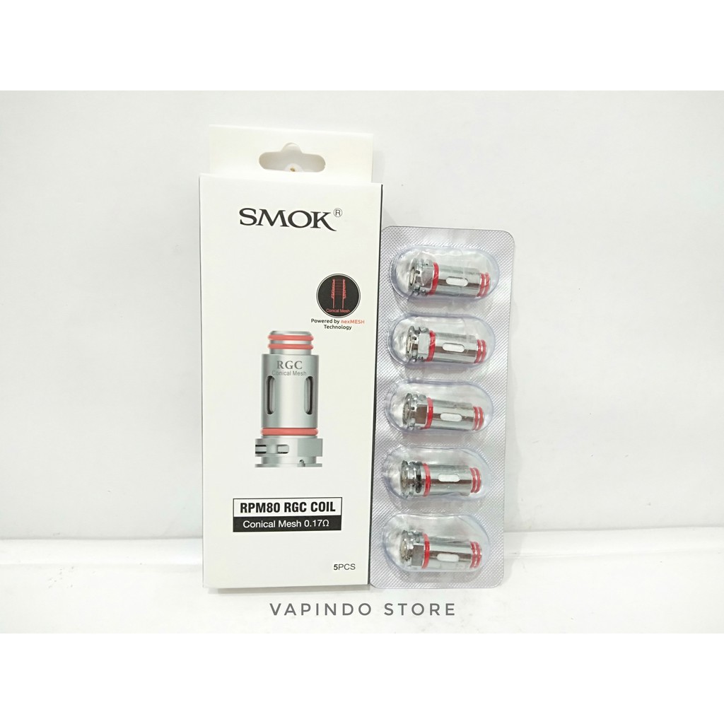 Jual COIL SMOK RPM80 RGC 0.17 OHM CONICAL MESH RPM 80 AUTHENTIC VAPE ...