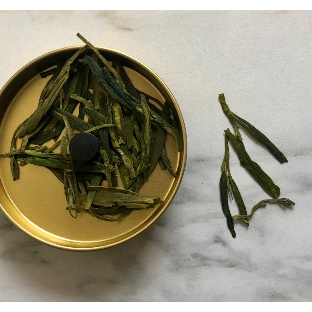 Teh Hijau Xi Hu Long Jing West Lake Dragon well Tea teh tiongkok premium 30gr