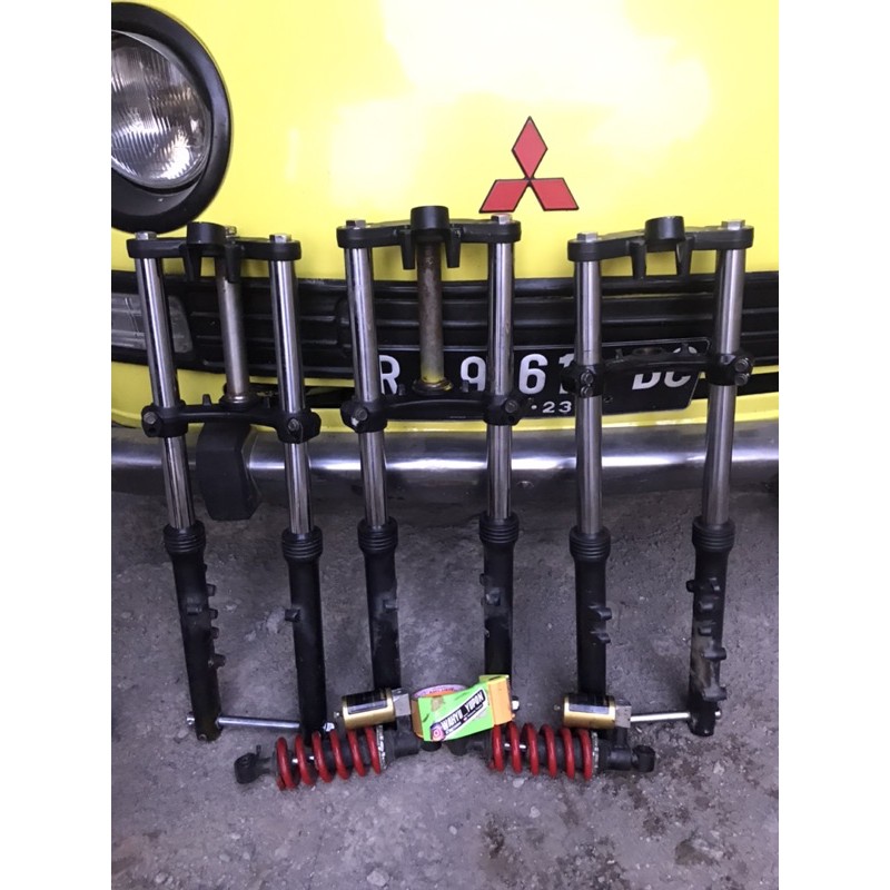 shock ninja depan ninja rr orii