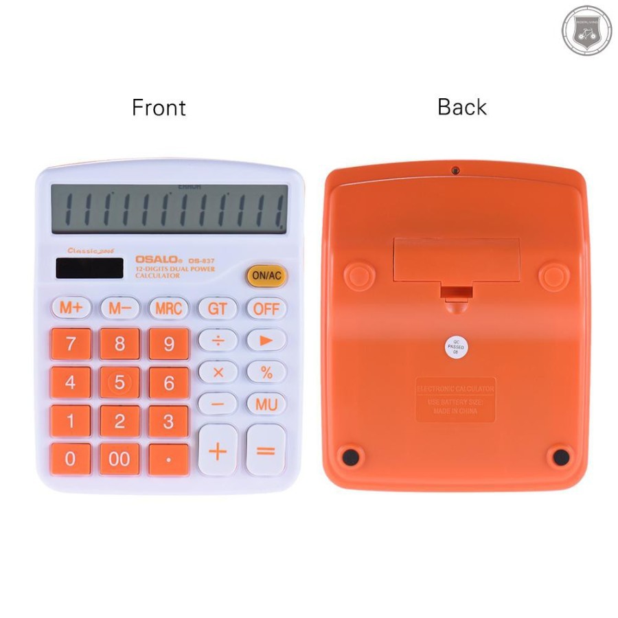 

Kalkulator Meja Elektronik 12 Digit Warna-Warni Tenaga Surya