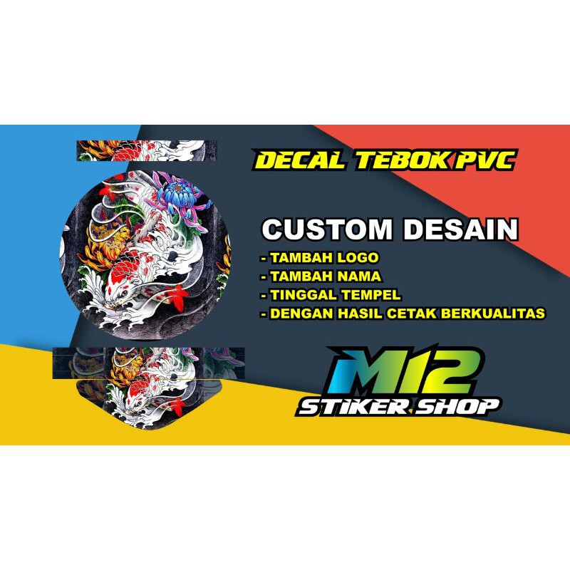 stiker tebok pvc