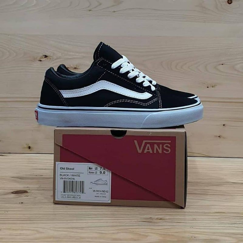 SEPATU KLASIK PRIA DAN WANITA VANS OLD SKOOL BW WF DT SIZE 36-43