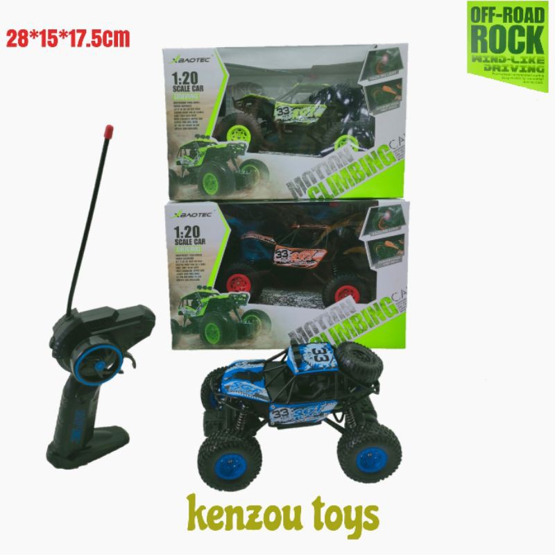 RC off road rock wind like driving motion climbing 1:20