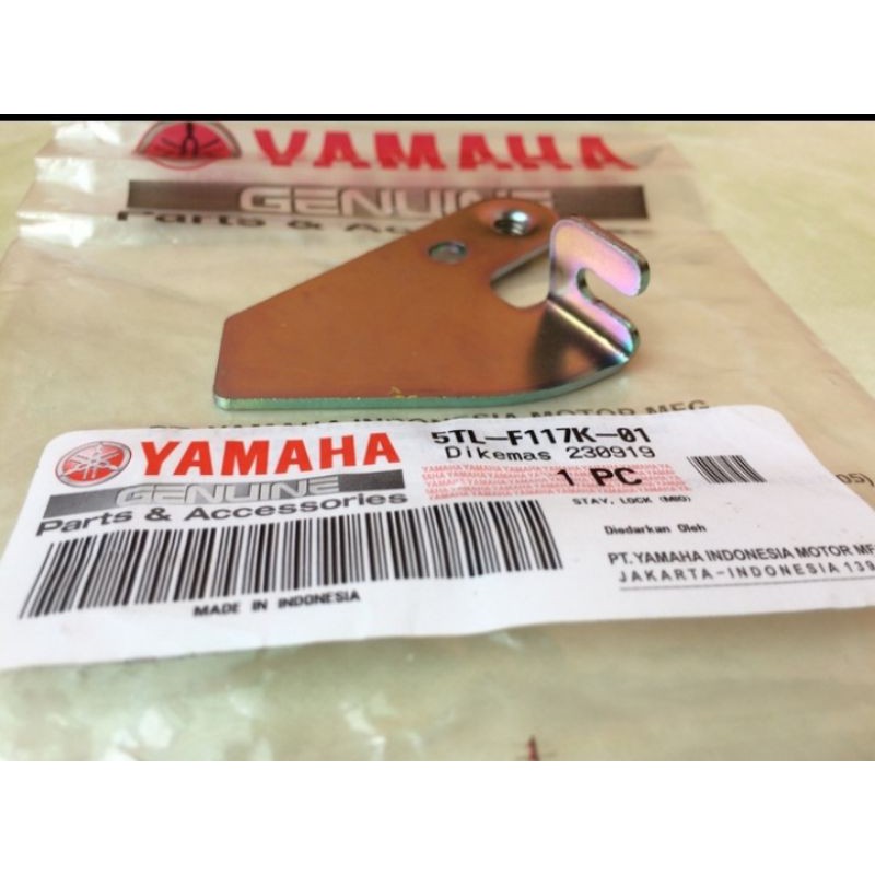 Plat Dudukan Kabel Jok 5TL-F117K-01 Mio Sporty, Mio Soul yamaha original ygp