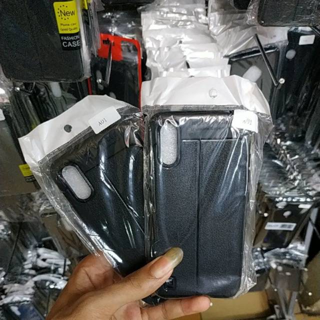 AutoFocus Samsung A01 / Leather Case Samsung A01 / Casing Samsung A01