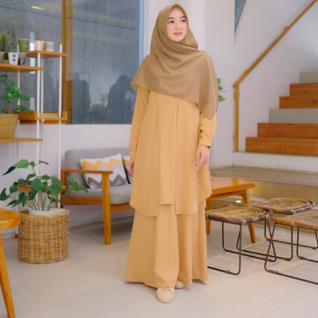 Gamis Kurung Cindai by Goldyna
