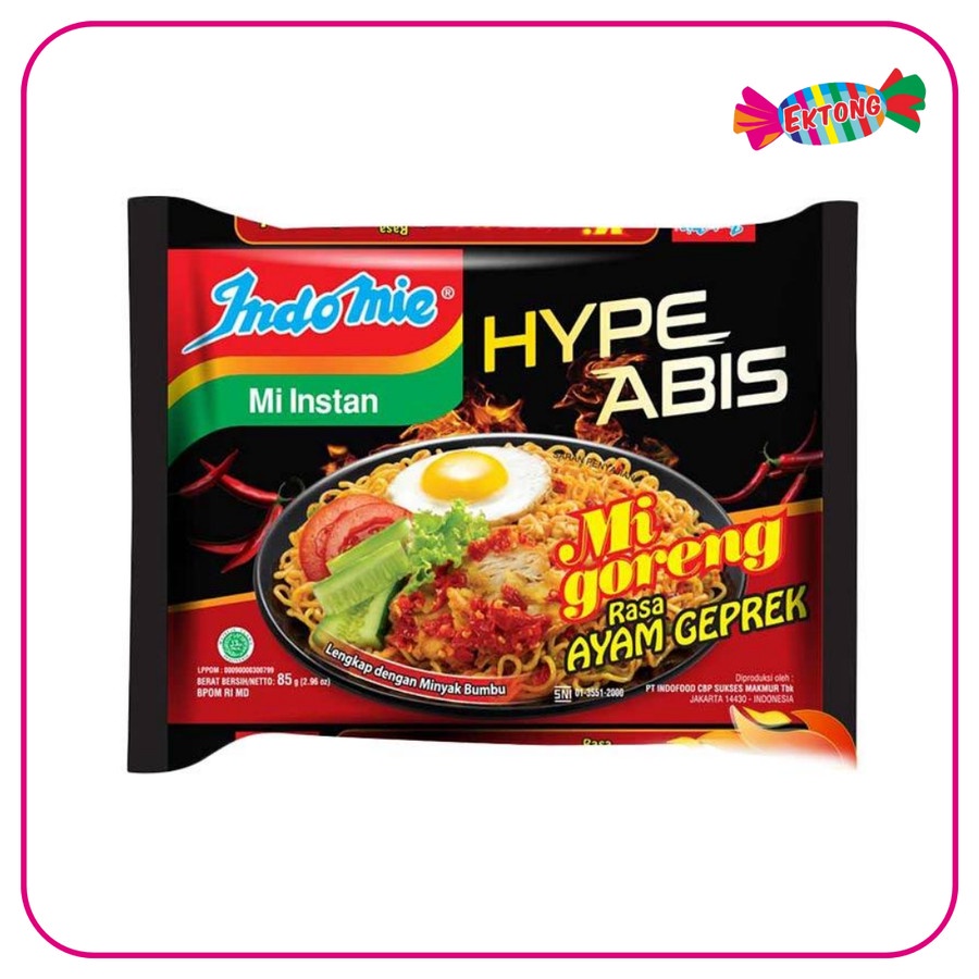 

INDOMIE GORENG RASA AYAM GEPREK 85 GR