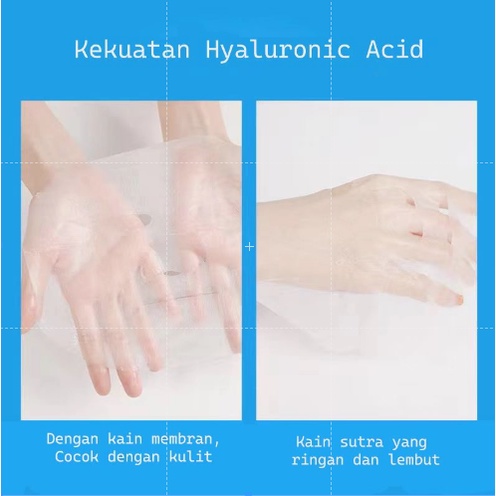 Mask Hyaluronic acid Saccharomyce LIFTHENG~ SECRETCOLORFUL