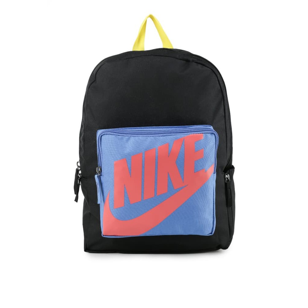 nike backpack black and blue