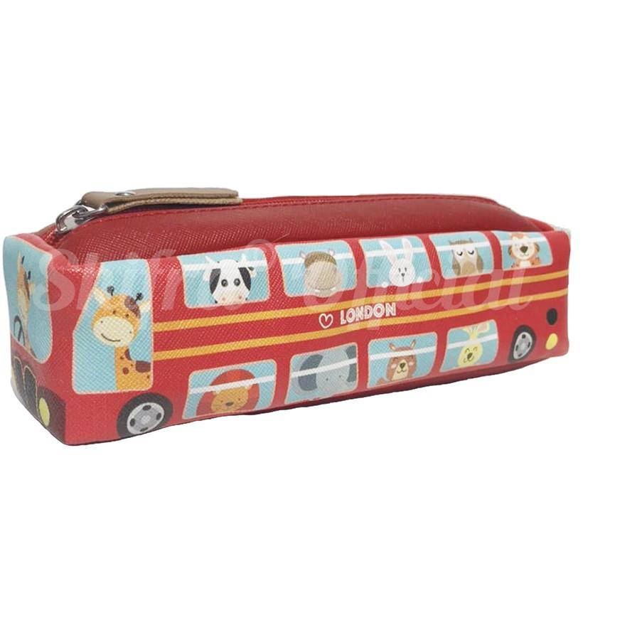 

✴Harga Heboh Shifra Tempat Pensil Anak Perempuan Remaja Unik Mini Bus Colorful Terbaik