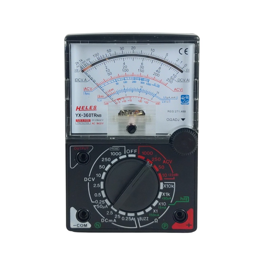 Multimeter Heles YX360TRnb Multitester Analog YX-360TRNB Avometer YX 360 TRnb