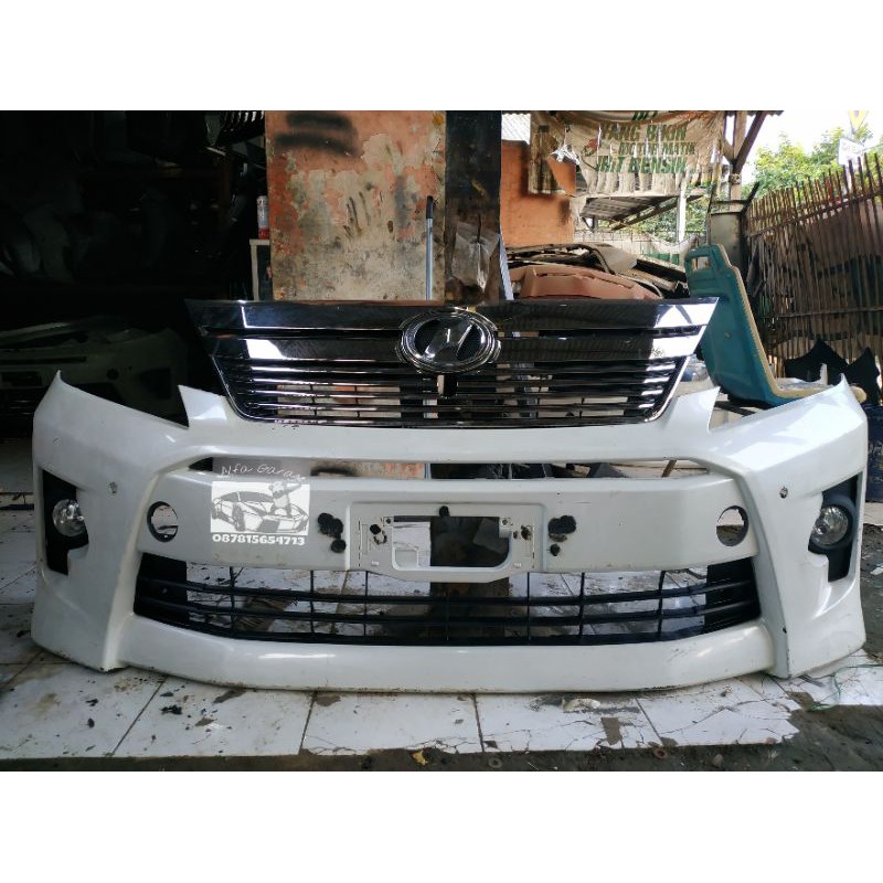 Bumper Vellfire ZG facelift 2014