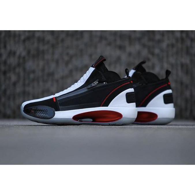 Sepatu Basket Nike Air Jordan 34 Red Orbit Zipper Premium Original Angmokio258