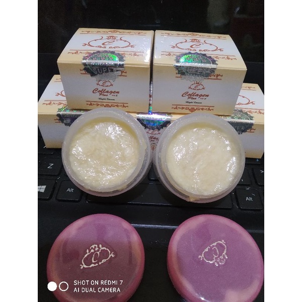 CREAM COLLAGEN MALAM KHUSUS MALAM ORIGINAL // cream malam collagen khusus malam ori bpom