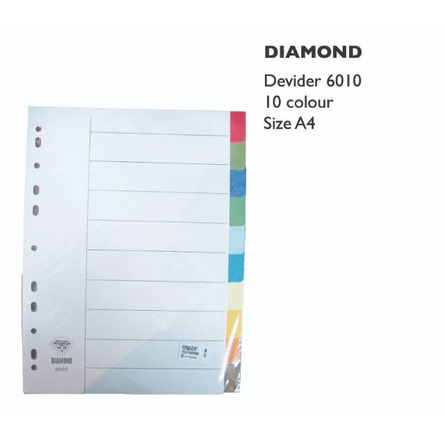 

Devider diamond 6010 A4 10 warna