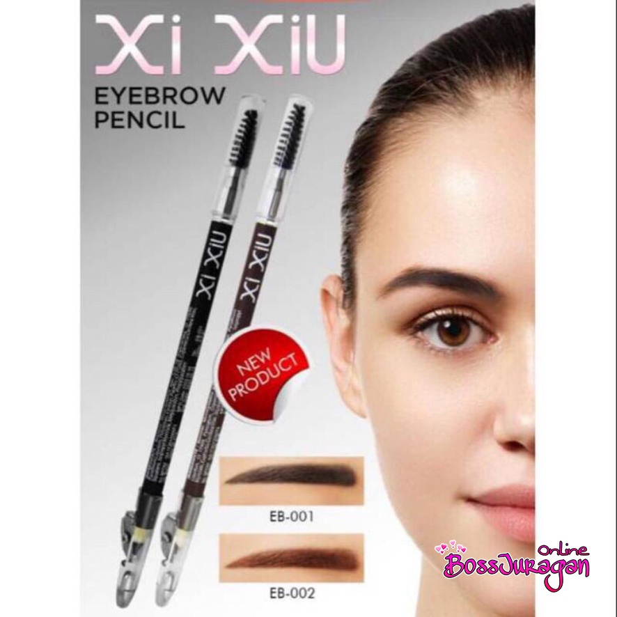 (BOSS) XI XIU Eyebrow Pencil Brown &amp; Black - Xixiu Pensil Alis