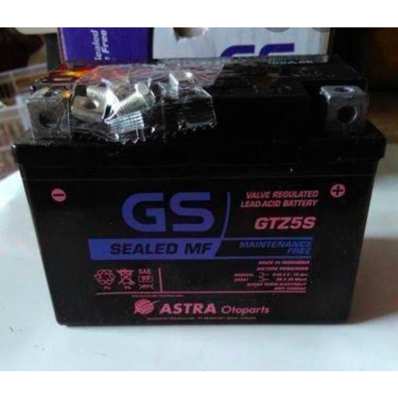 Aki Motor GS SEALED MF GTZ5s