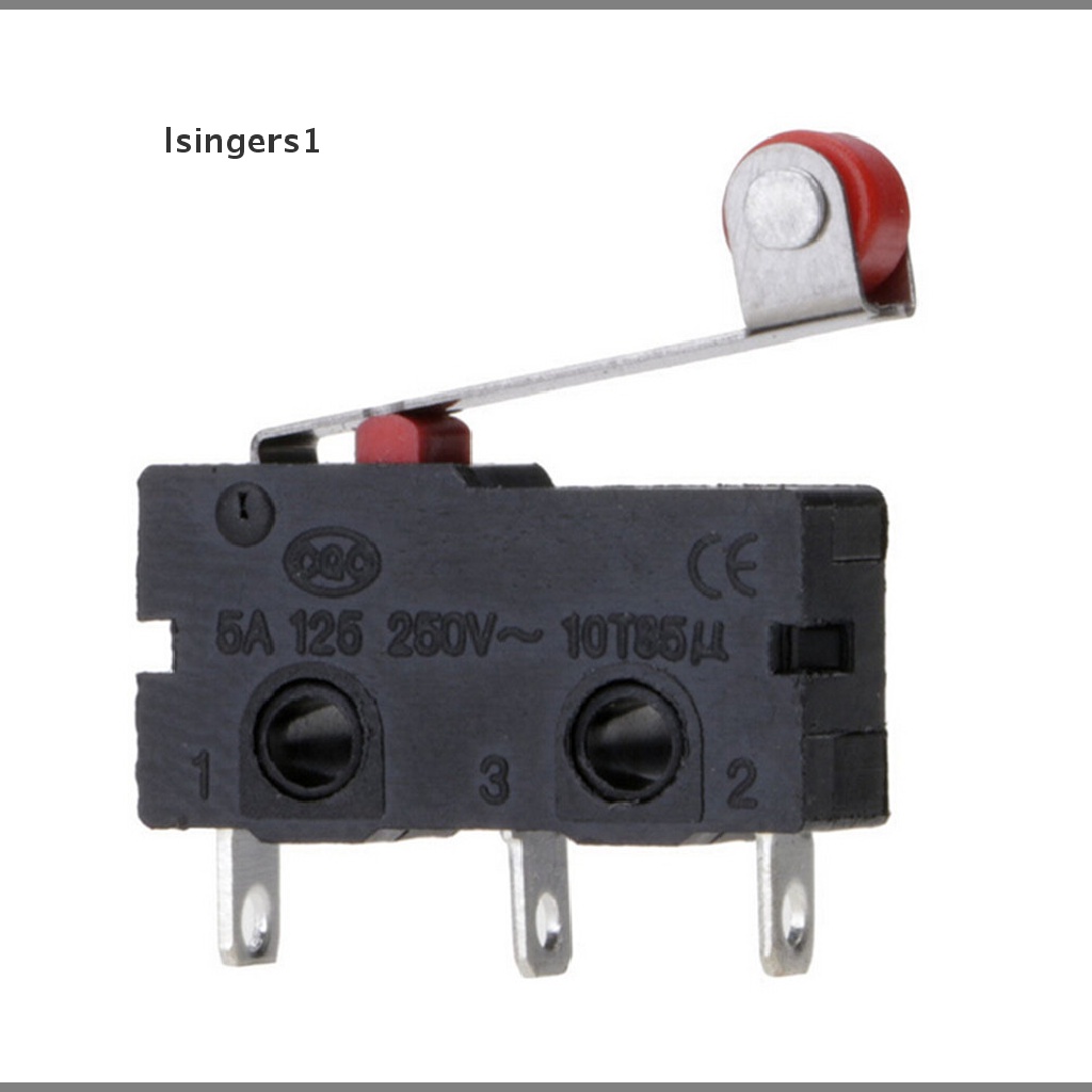 (lsingers1) 5pcs / Set Saklar Limit Switch Microswitch KW12-3 PCB