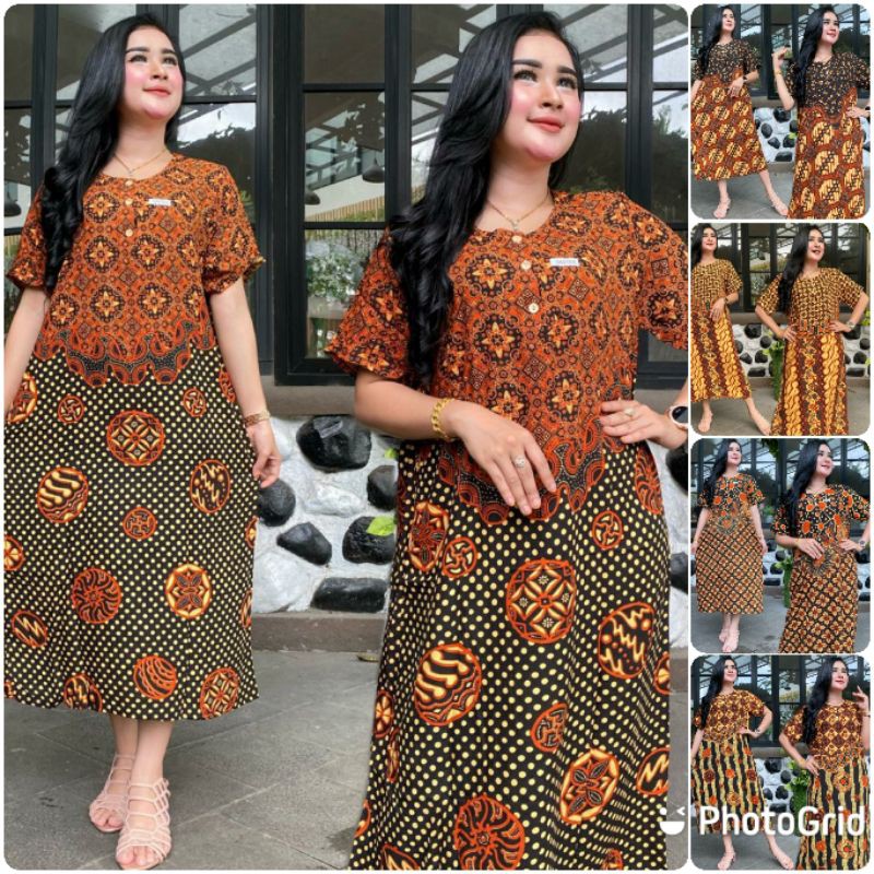 Daster Sogan Rayon Super printing batik