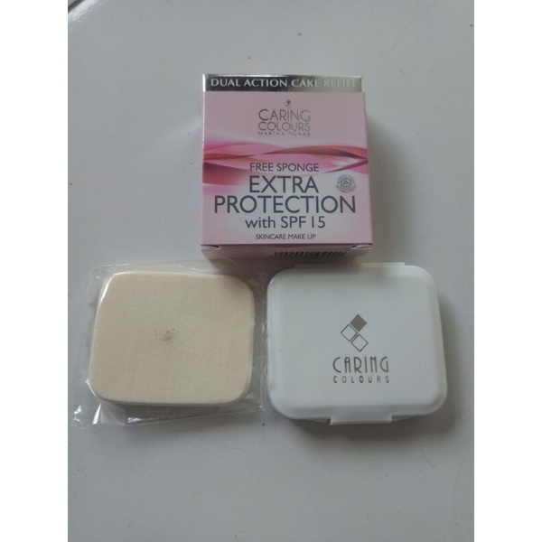 caring colours extra protection with SPF 15 refill